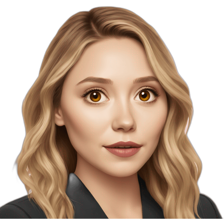 elizabeth olsen emoji