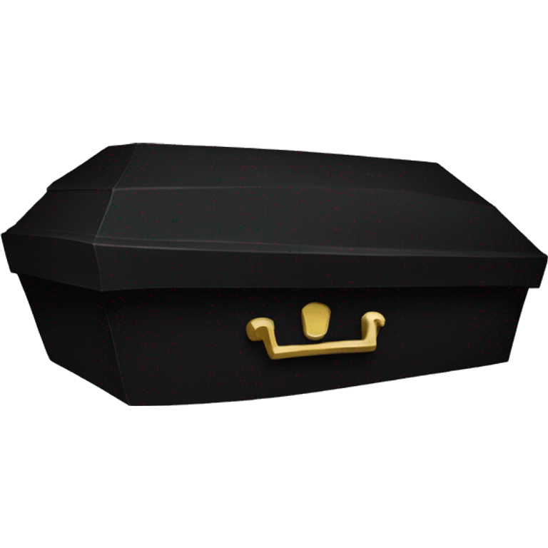 Black coffin emoji