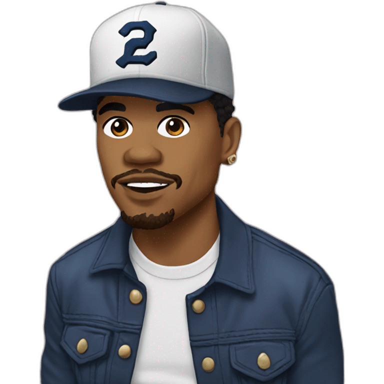 Chance the rapper emoji