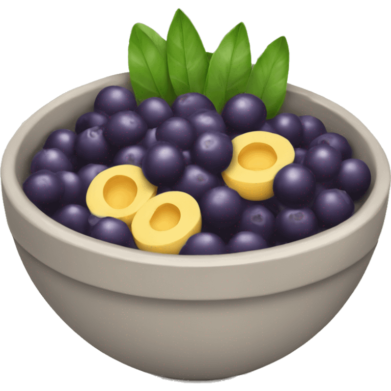 Açaí bowl emoji