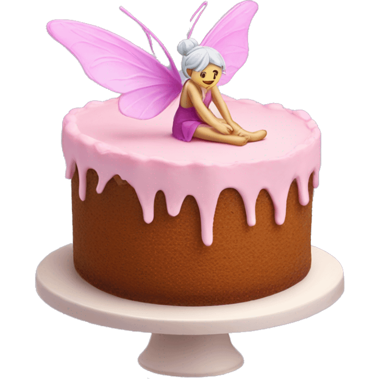 Fairy paste cake emoji