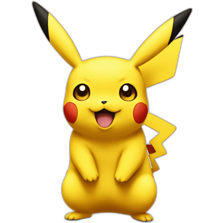 Pikachu pokemon emoji