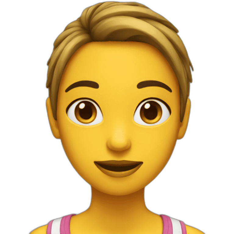 Chica emoji