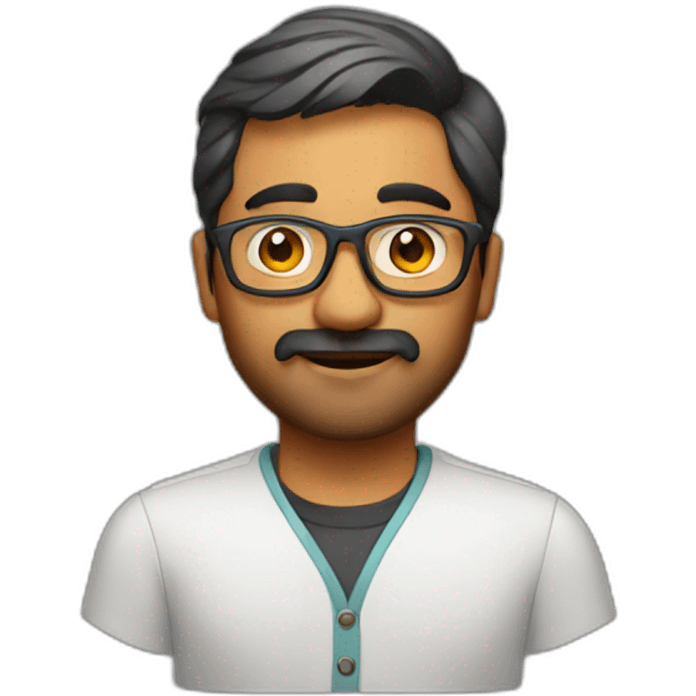 An Indian product designer emoji