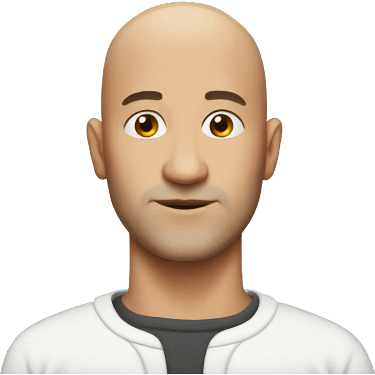 Bald man  emoji