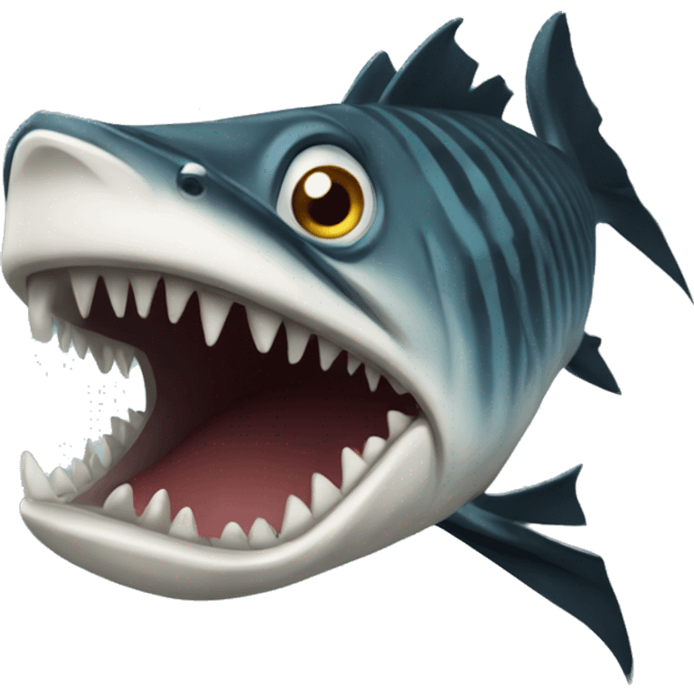 Horror Barracuda emoji