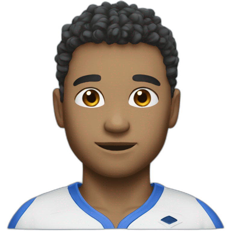 Champion bleu emoji