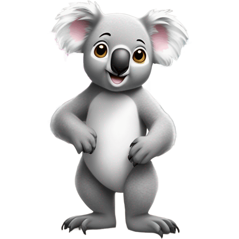 Koala working at a Sherwin-Williams paint store emoji