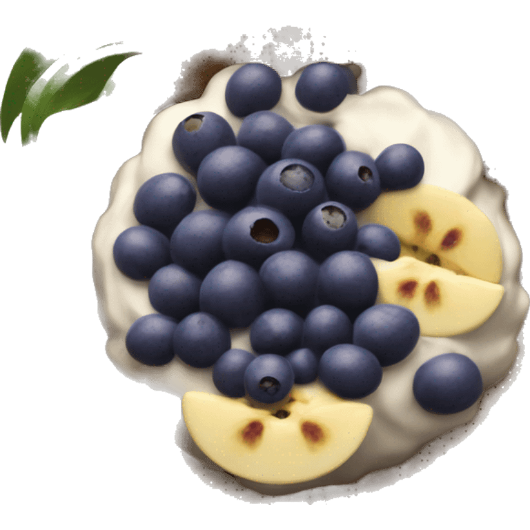 Açai bowl emoji