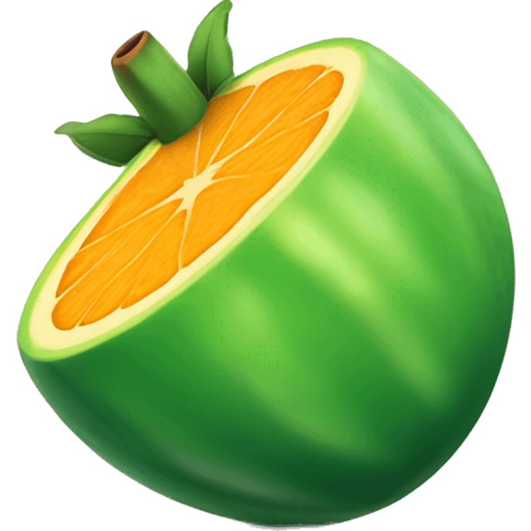 Jaffa fruit logo emoji