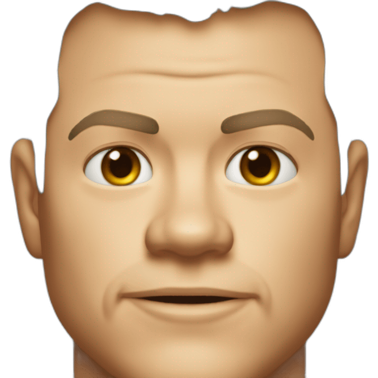 matt damon handsome face emoji