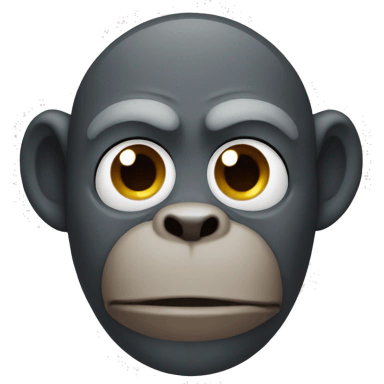 Cold monkey emoji