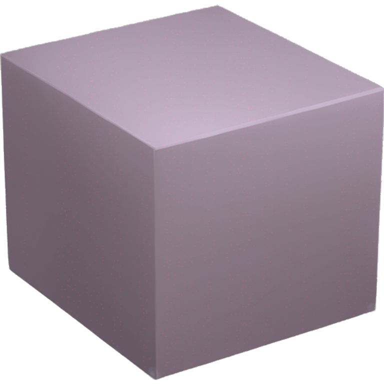 Cube de de terre 2d emoji