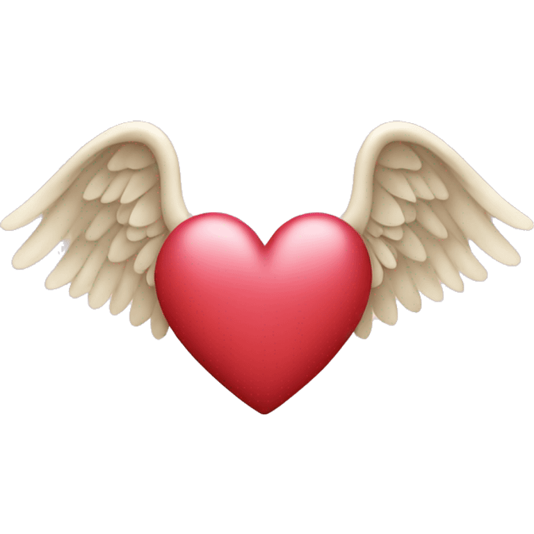 heart with angel wings emoji