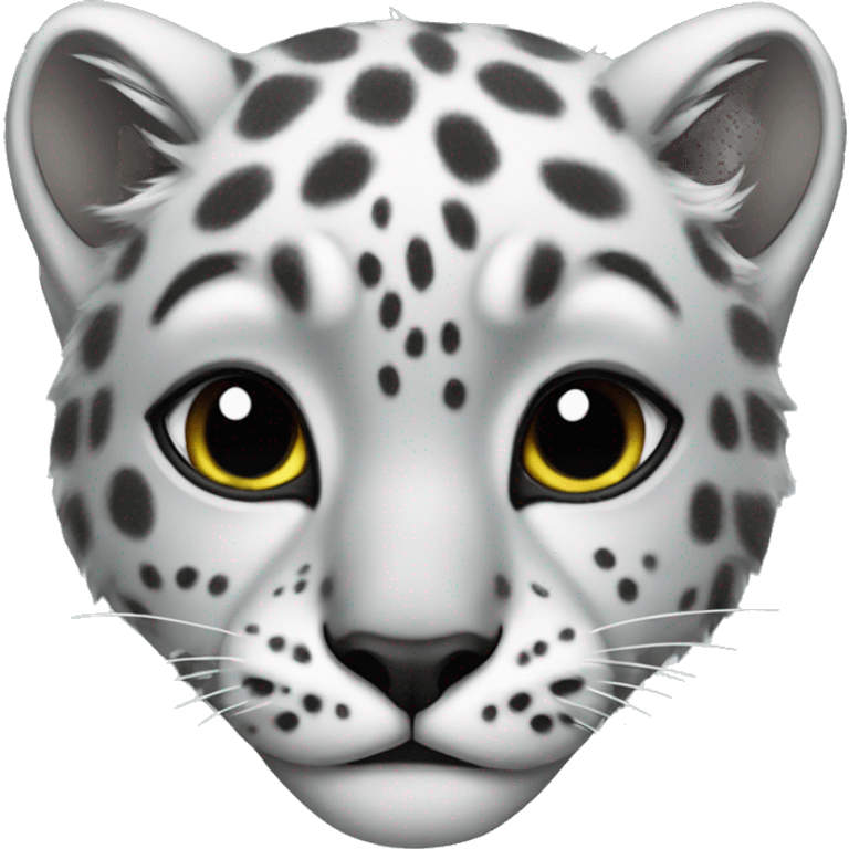 Snow leopard emoji