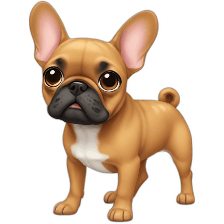 red fawn frenchie emoji