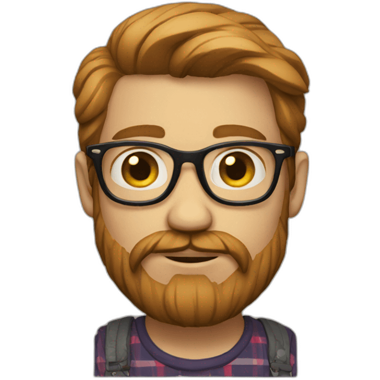 hipster emoji