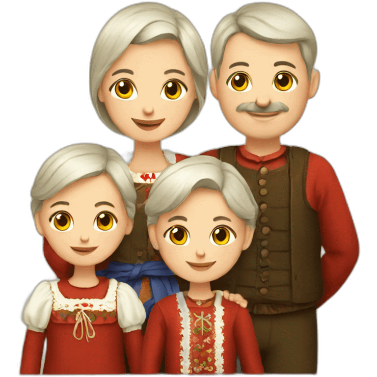 Polish folk family emoji