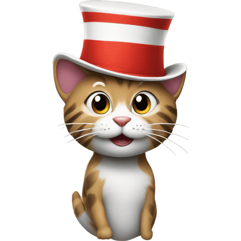 Cat in the hat emoji