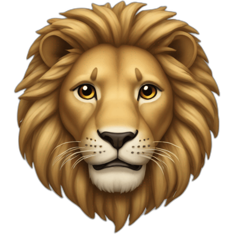 Lion braquer emoji