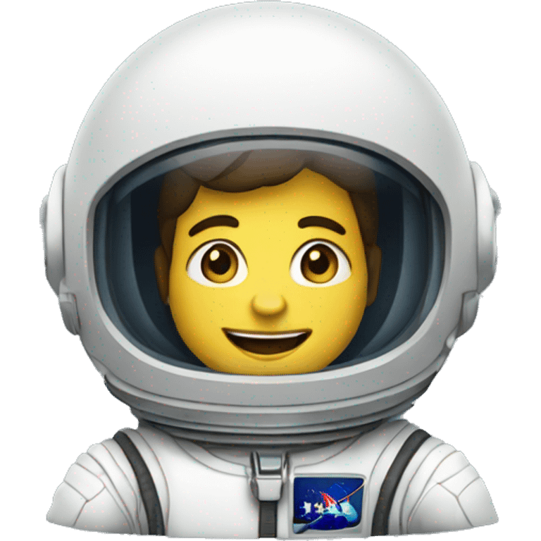 Astronauta en el espacio emoji