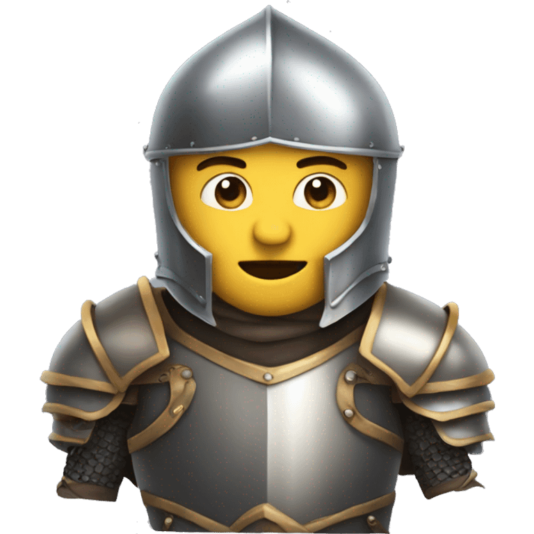 Knight in shining armor emoji