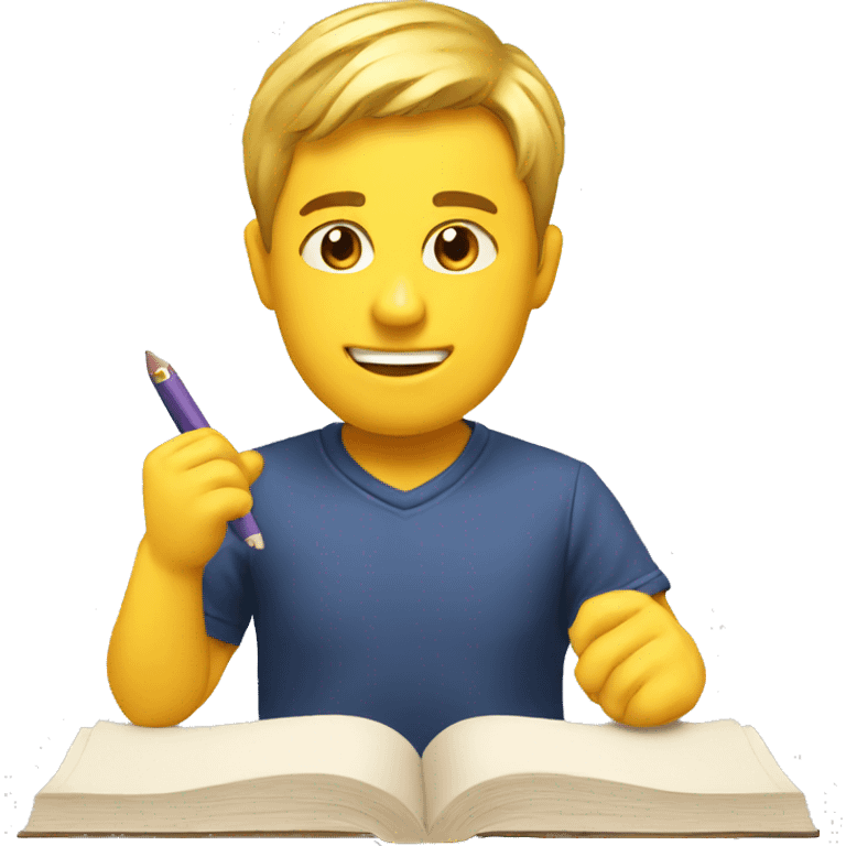 studying logo emoji