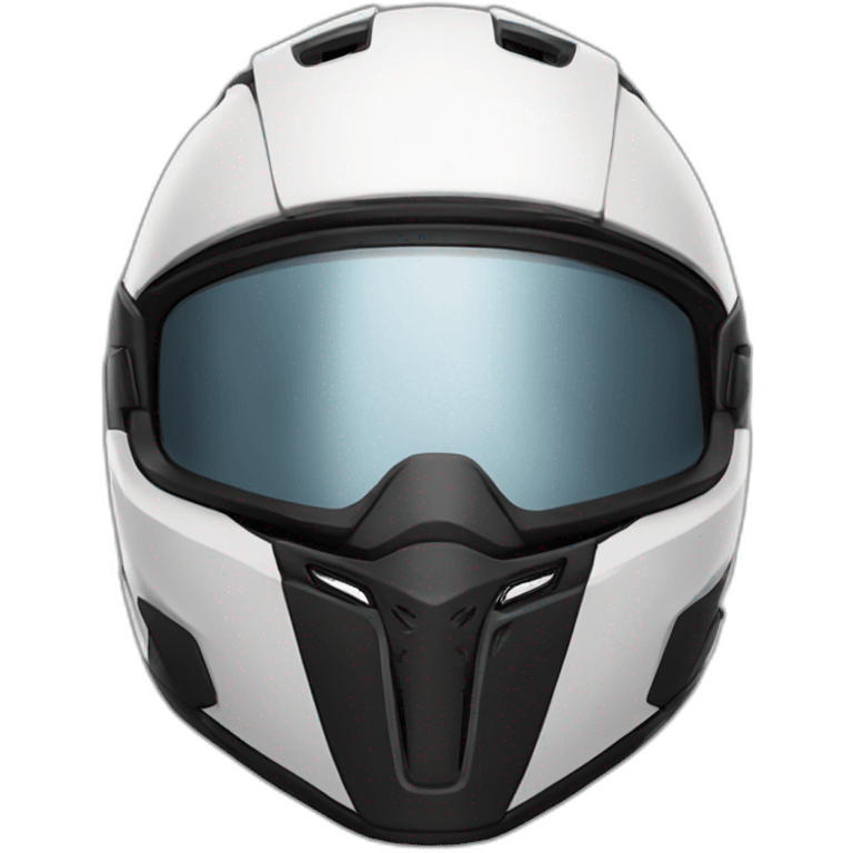 Casque moto emoji