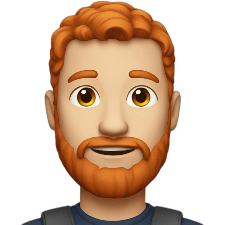 a redhair guy emoji