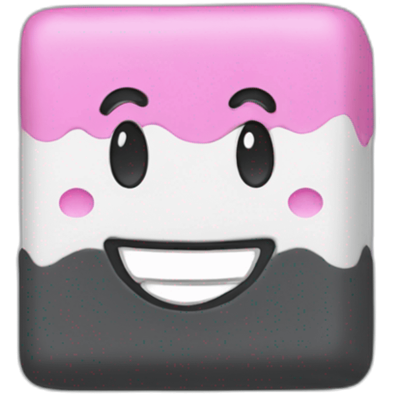 eraser smiling emoji