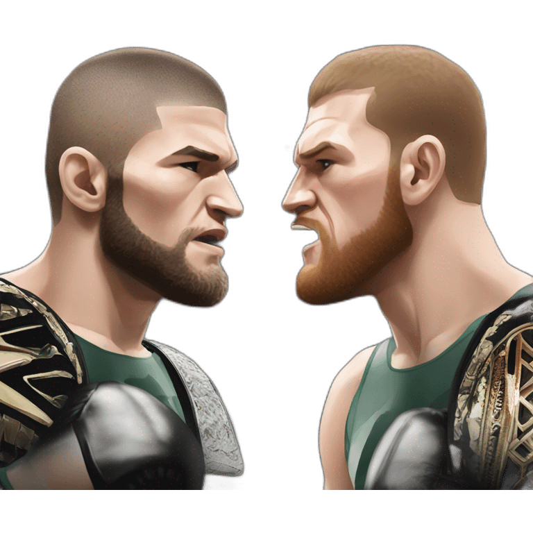 Khabib vs McGregor emoji