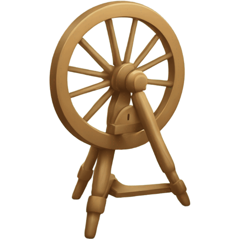 spindle of a spinning wheel with sharp needle  emoji