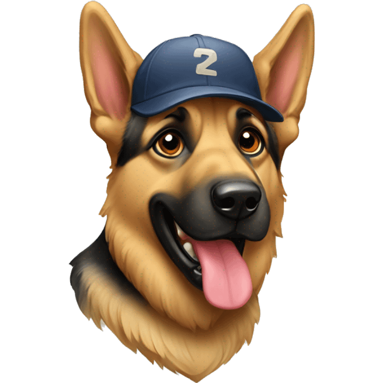 german sheppard baseball emoji