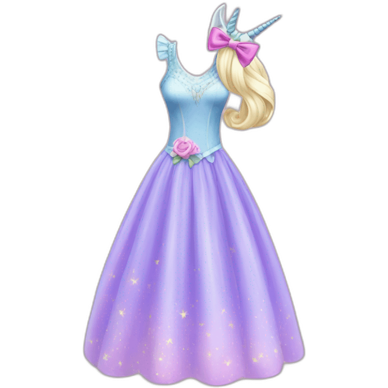 UN HONGO VESTIDO DE UNICORNIO emoji