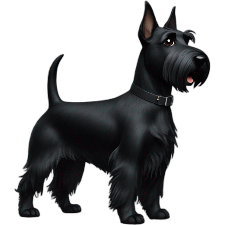 scottish-terrier-dog-black-walk-blackeyes emoji