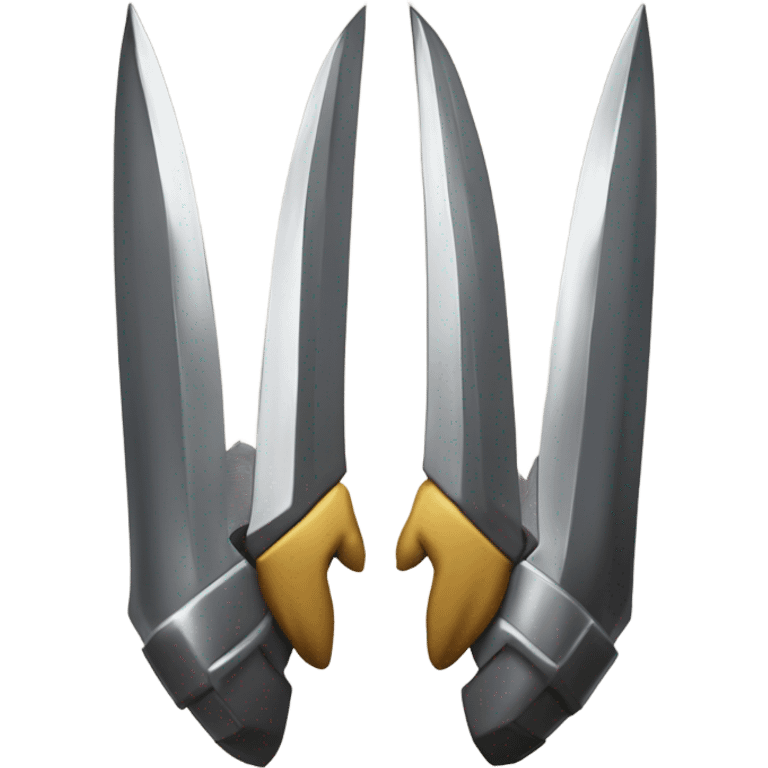 claw blades like Wolverine emoji