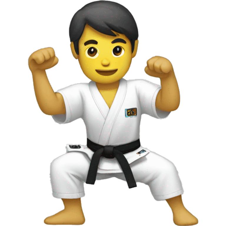 Jiu jitsu bow emoji