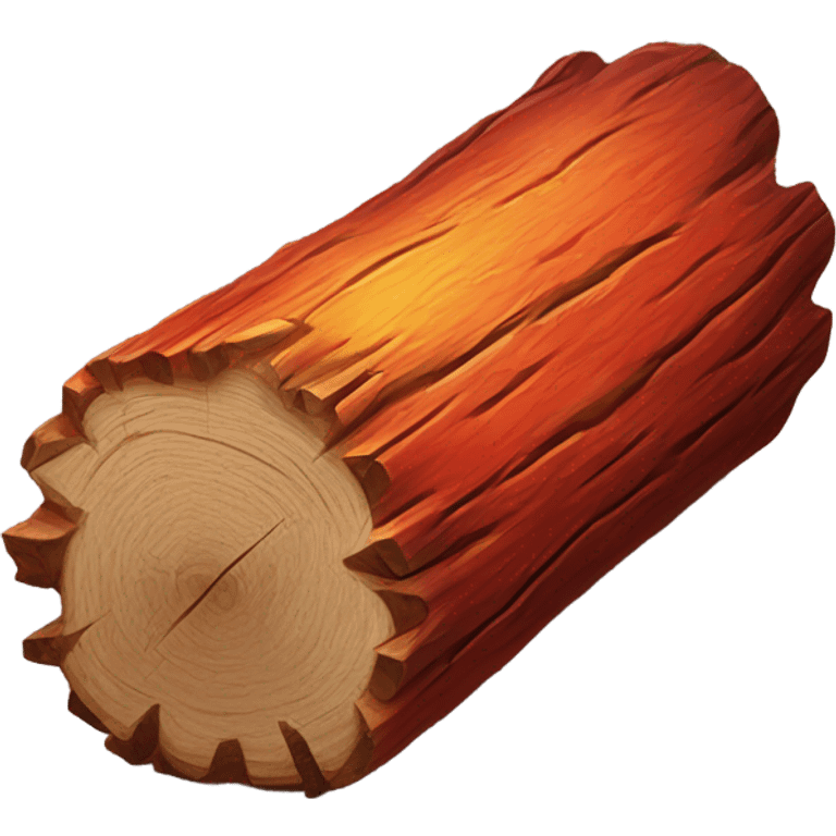 Spicy log emoji