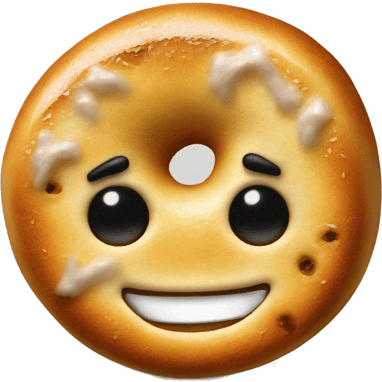 Voodoo toasted bagel emoji