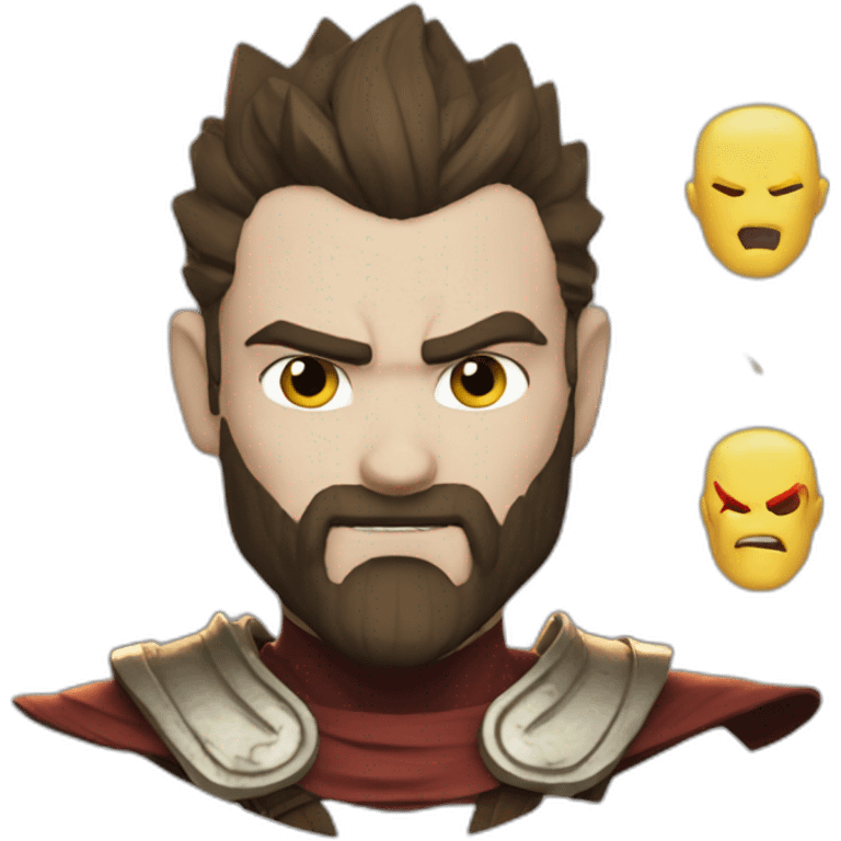 kratos mashup son gohan emoji