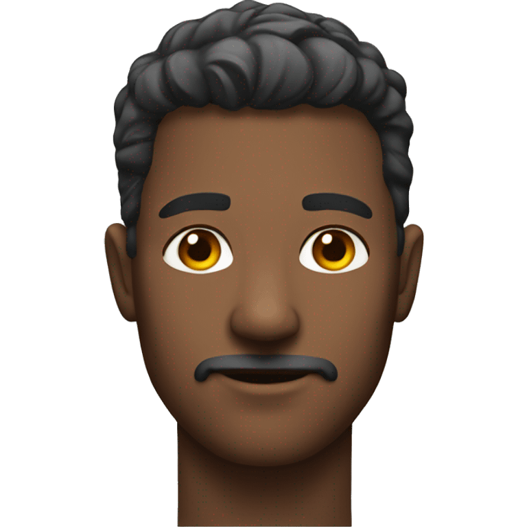 male portrait up close  emoji