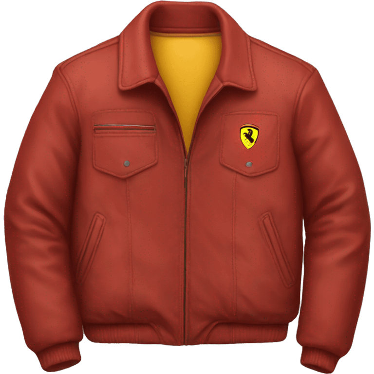 ferrari jacket emoji