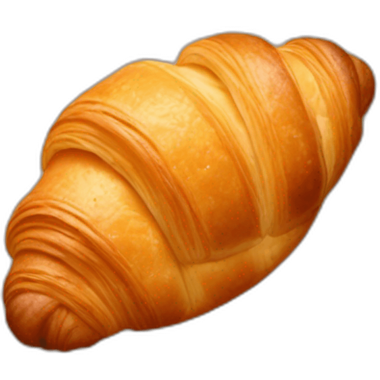 Croissant chocolate emoji