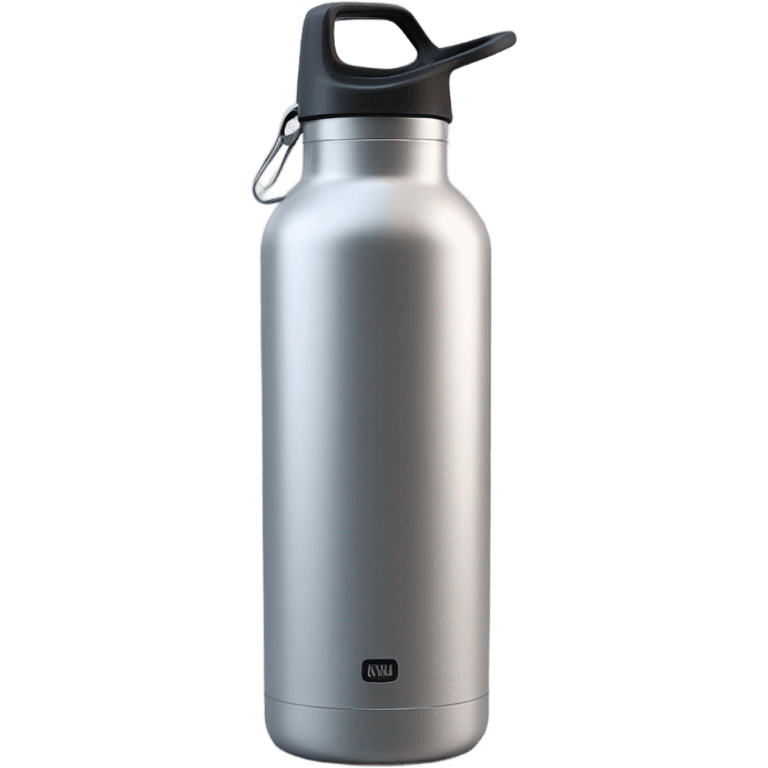 Steel Water bottle for hiking  emoji