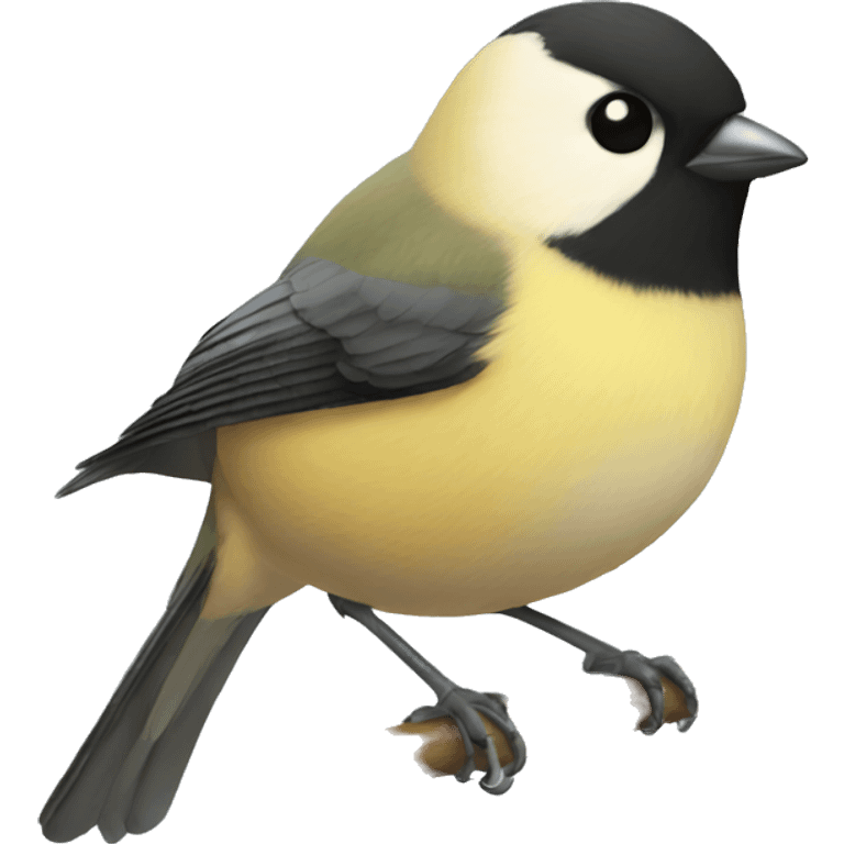 Tit bird emoji