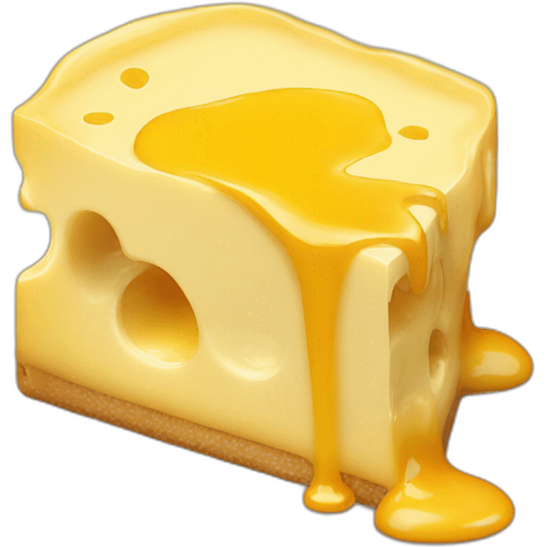 melted cheese emoji