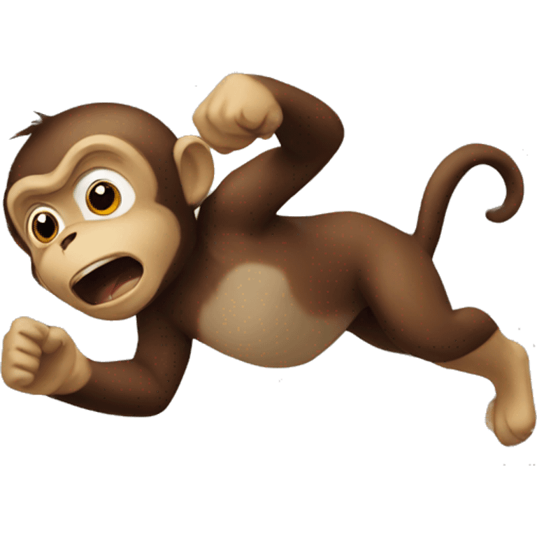 generate I show speed with a monkey on him emoji