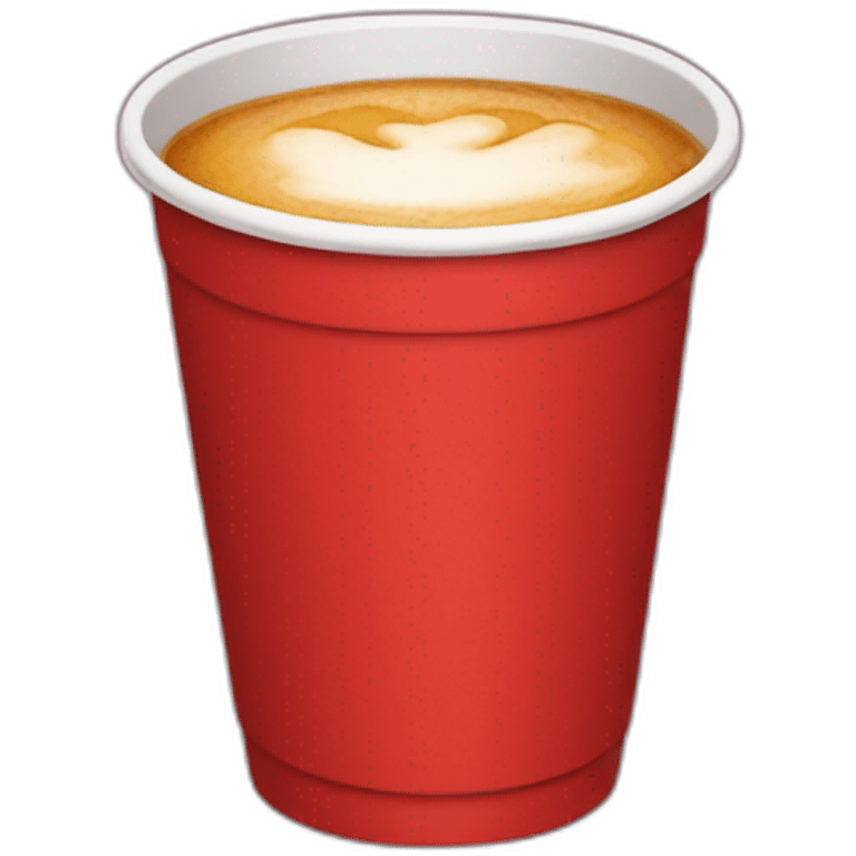 Red cup emoji