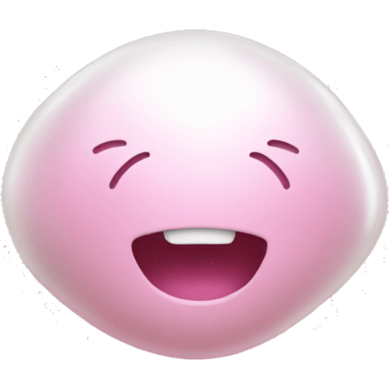 pearl in pink clamshell emoji