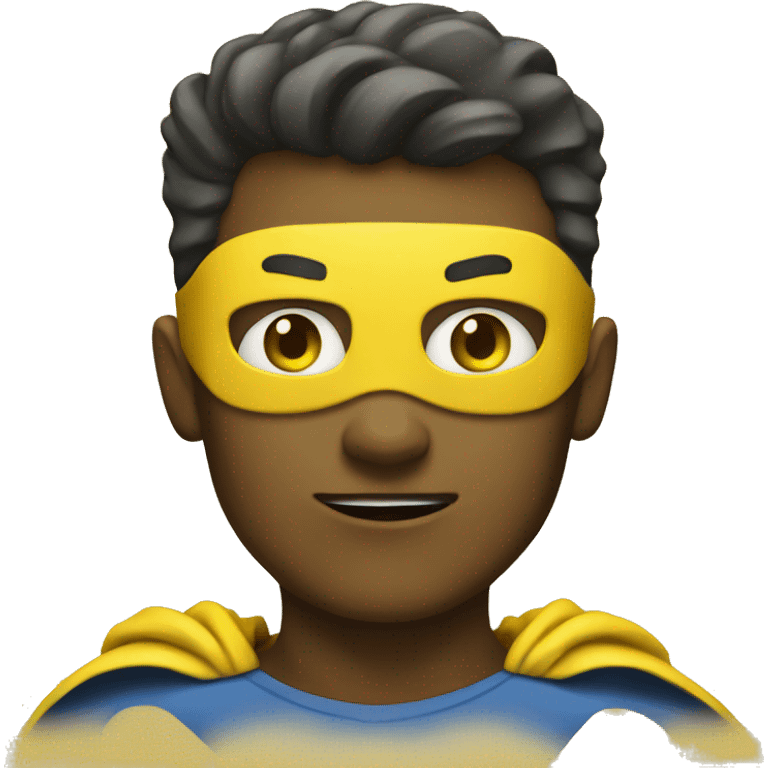 yellow superhero emoji